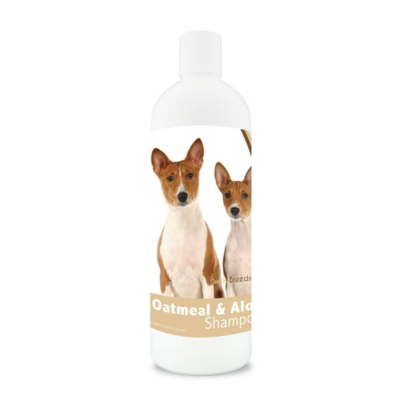 Healthy Breeds Basenji Oatmeal Dog Shampoo with Aloe 16 oz