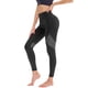 thumbnail image 1 of Pantalones de yoga para mujer Mallas elásticas de empalme de malla Leggings de cintura alta transpir Abanopi Negro/Extragrande, 1 of 7