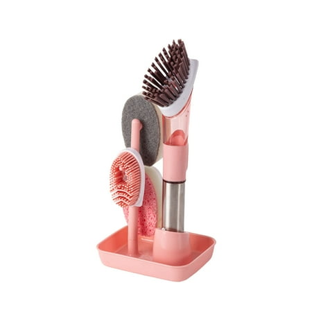 

Cleaning Brush Creative Straw Cleaning Brush Long Handle Wash Sink Pot Brush