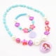 thumbnail image 1 of Conjunto de collar y pulsera de cuentas para niñas, conjunto de joyas con colgante en forma de estrella y concha, regalo de cumpleaños, conjunto de collar y pulsera, 1 of 6
