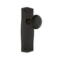 thumbnail image 4 of Nostalgic Warehouse Prablk_Psg_234_Nk Black Porcelain Solid Brass Passage Door Knob Set -, 4 of 7
