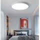 thumbnail image 3 of Lámpara de techo LED blanca simple, iluminación de pasillo moderna, sala de estar, dormitorio, lámpara redonda, luz de techo de dormitorio, 3 of 4