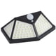 thumbnail image 5 of Lámpara de calle, lámpara de pared impermeable con sensor de movimiento solar 100LED Lámpara solar para exteriores Rendimiento confiable, 5 of 8