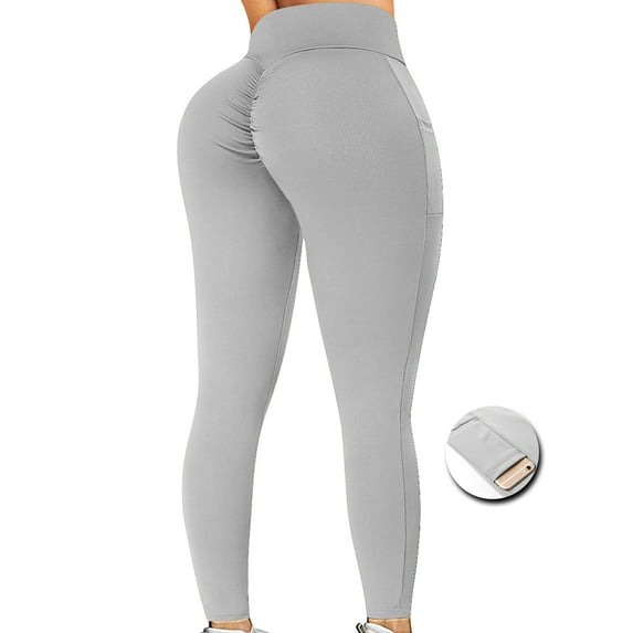 MISS MOLY Women's High Waist Yoga Leggings Tummy Control Active Workout Pants Athletic Running Tummy Control