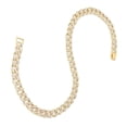 thumbnail image 4 of Neck Jewellery,22in Cuban Necklace Alloy Cuban Necklace Chain Choker Smart Functionality, 4 of 14