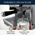 thumbnail image 4 of Rugerasay Espresso 20-Bar, 2-Cup Silver Espresso Machine, 4 of 8