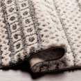 thumbnail image 7 of Surya Lyon 108x144" Rectangle Contemporary Fabric Rug in Gray/White, 7 of 7