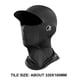 thumbnail image 5 of Pasamontañas De Moto Bicicleta Gorras de ciclismo Mascarilla facial transpirable para ciclismo Pesca Senderismo (Negro) Tmvgtek Accesorios para bicicletas, 5 of 9