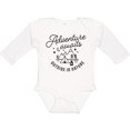 thumbnail image 3 of Inktastic Adventure Awaits Outside in Nature with Tent and Mountains Boys or Girls Long Sleeve Baby Bodysuit, 3 of 5