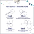 thumbnail image 4 of 102Pcs Pastel Pink Balloon Garland Arch Kit - Mixed Sizes Light Pink Latex Balloons for Baby Shower, Birthday & Wedding Party Decorations, 4 of 4