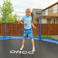 thumbnail image 4 of ORCC Trampoline 16 15 14 12 10 8ft Outdoor Trampoline 450 LBS Weight Capacity for Kids Adults, Safe Backyard Trampoline Jumping Mat Rain Cover, Including All Accessories, 4 of 9