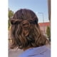 thumbnail image 5 of PAQUETE de 6 horquillas minimalistas y delicadas huecas geométricas redondas de metal, horquillas para el cabello, horquillas para coleta, accesorios para el cabello para mujeres y niñas, 5 of 6