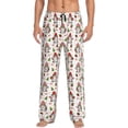 thumbnail image 1 of Fotbe Merry Christmas Santa Pantalones de Pijama para Hombre, Pantalones de Dormir, Pantalones de Casa con Cintura Ajustable y Bolsillos-XX-Large, 1 of 6