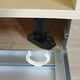 thumbnail image 4 of 4 piezas de niveladores de muebles ajustables, elevadores de muebles, niveladores de patas de gabinete, pies de nivelación de muebles de plástico, patas de muebles ajustables, color negro, 4 of 7