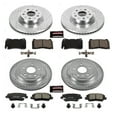 thumbnail image 3 of PowerStop Front and Rear Z23 Evolution Sport Carbon-Fiber Ceramic Brake Pad and Drilled & Slotted Rotor Kit Fits: CADILLAC Select Models K7817, 3 of 10