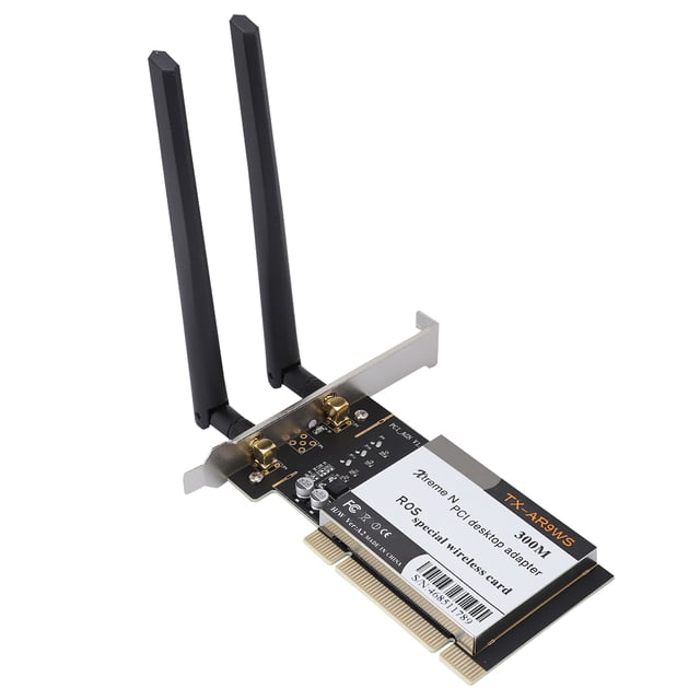Tarjeta Inalámbrica De Escritorio Ar9220 300M De Doble Banda 5G Para Atheros Ar9220 802.11A/B/G/N 2,4 Ghz/5Ghz 300Mbps Adaptador Wifi Pci De Escritorio Kearding EL008412-00