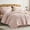 Pink, variant on Davulos King Size Comforter Set Sage Green, 7 Pieces Bed in a Bag with Comforter Sheets Pillowcases & Shams ,Lightweight King Bedding Sets