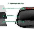 thumbnail image 4 of Lsque Dinosaur Super Hero Cartoon Pattern Laptop Bag – Portable & Slim Single-Shoulder Computer Case with Adjustable Strap, Protective, Lightweight for 13”/14”/15.6” Laptops, 4 of 8