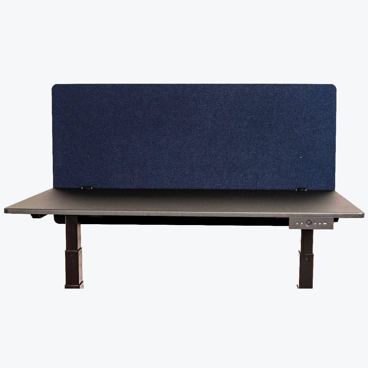 Luxor Récupère le Panneau de Confidentialité de Bureau de 48 Po de Largeur x 24 Po de Hauteur - Bleu