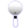 thumbnail image 1 of 360° Swivel Extendable Vanity Mirror 5x Magnifying Makeup Mirror Cosmmetic Mirror Makeup Mirror Foldable Makeup Mirror For Hotel For Home For Travel Purple, 1 of 8