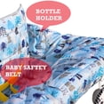 thumbnail image 3 of Funda reversible 2 en 1 para carrito de compras XiOiOiX, azul, 3 of 8