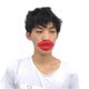thumbnail image 5 of Props Jokes Sausage Red Lips Thick Big Mouth Halloween Funny Horror Latex Mask, 5 of 5