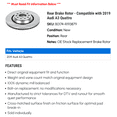 thumbnail image 2 of Rear Brake Rotor - Compatible with 2019 Audi A3 Quattro, 2 of 2