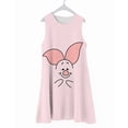 thumbnail image 2 of Winnie the Pooh Tigger Piglet Patrón Estilo simple Verano Nuevo Vestido para niñas Vestido corto sin mangas Cómodo Soft Girl Nightdres110 Gao Jinjia LED, 2 of 2