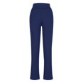 thumbnail image 6 of JJHGVB Stretchy Pants for Women High Waisted Leggings for Women's Leggings with Pockets Pantalones Para Mujer Women's Trousers Dress Pants Women Comfy Womens Pants Dark Blue M, 6 of 8
