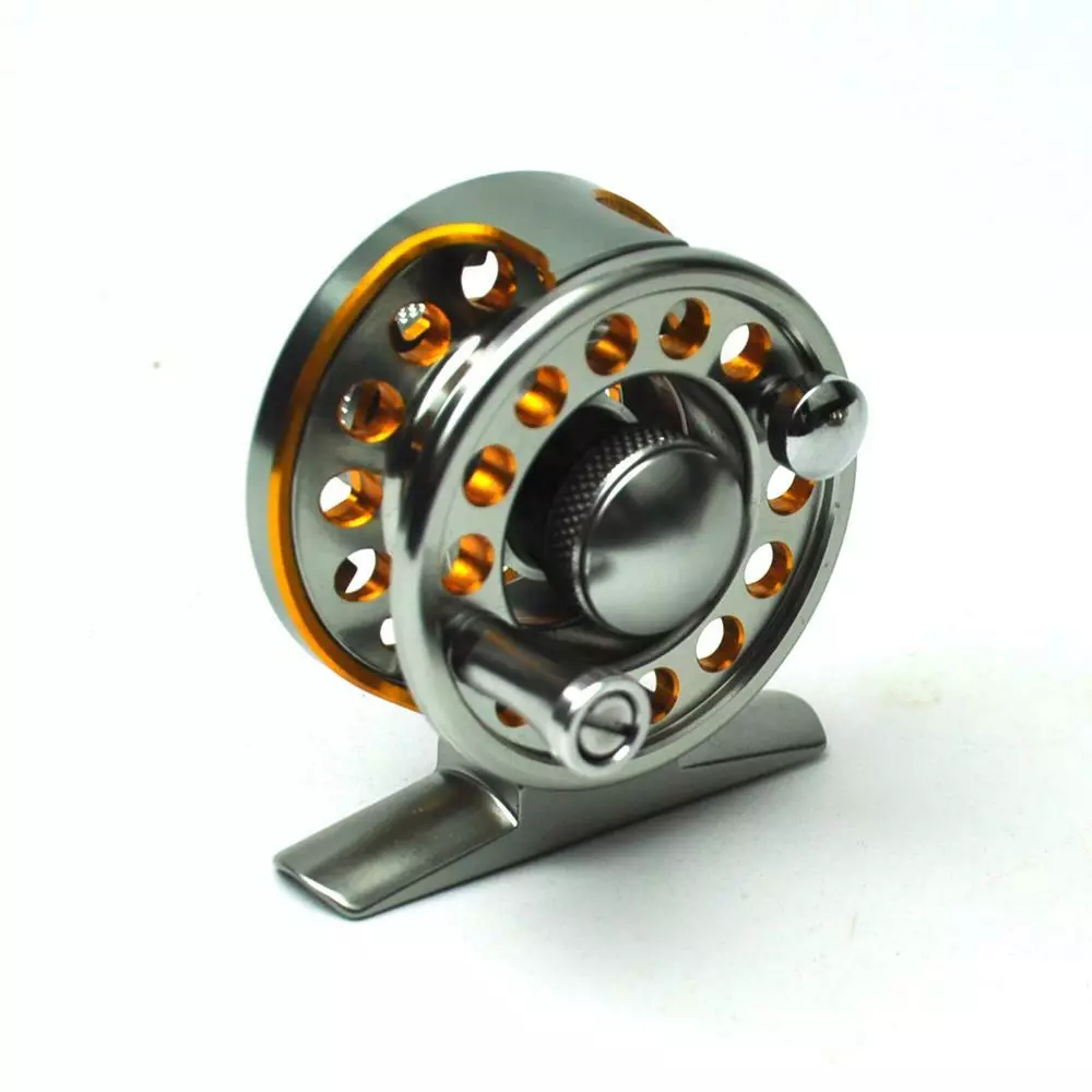 050 Fly Fishing Reel Ice  Fishing Reel Ultra light Left Right hand  52mm Dia.