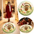 thumbnail image 6 of 3D Easter Round Rug Bunny Egg Chick Flower Optical Illusion Mat Soft & Durable Flock Non- Modern Home Decor 23.62 in F, 6 of 6