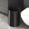 thumbnail image 4 of Cubo de Basura Ganfancp con Tapa para El Hogar Crema Blanco Negro, 4 of 7