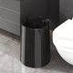 thumbnail image 4 of Funda para cubo de basura Fiudx color crema blanco y negro, 4 of 7