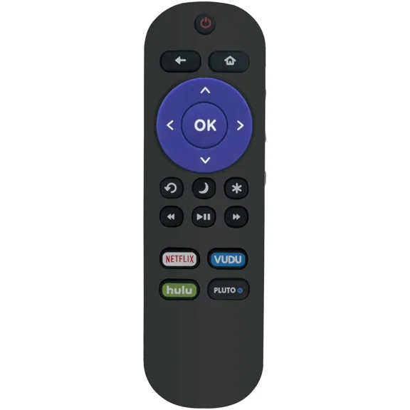 101018E0025 Replaced Remote Control for Philips Roku TV With PLUTO Hot Key 50PFL4864/F7 55PFL4864/F7 32PFL4764/F7 32PFL4763/F7 50PFL4763/F7 43PFL4763/F7 43PFL4662/F7 43PFL4962/F7