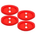 thumbnail image 2 of 4 protectores universales de silicona para cerradura de puerta de coche, amortiguadores, cerraduras de puertas de vehículo, juego de topes, accesorios para coche, 2 of 8