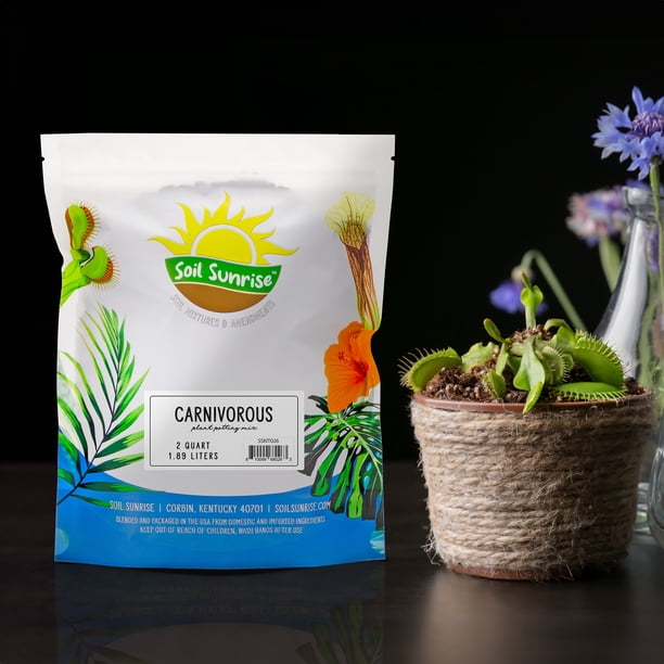 Soil Sunrise: Indoor Air Carnivorous Plant Soil for Venus Fly
