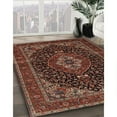 thumbnail image 3 of Ahgly Company Machine Washable Indoor Rectangle Traditional Deep Red Area Rugs, 2' x 5', 3 of 7