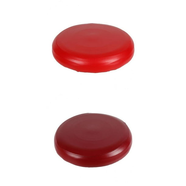 Fundas elásticas de repuesto para taburetes de bar redondos y protectores para sillas de salón (PU) Vino rojo + rojo
