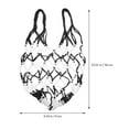 thumbnail image 2 of RENACLIPY 2Pcs Basketball Mesh Net Bag Nylon Material Drawstring for Gym and Outdoor Use, 2 of 7