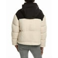 thumbnail image 2 of Maje womens  Teddy Fleece Puffer Coat, 1, White, 2 of 3