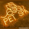 thumbnail image 2 of Glowneon Pet Spa Neon Sign, Pet Grooming Led Light, Welcome Open Pet Spa Grooming Neon LED Light, 2 of 4