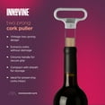 thumbnail image 3 of Innnovine Two Prong Cork Puller, Chrome Handle with Sheath, Preserve Corks Intact, Durable Design, Perfect for Wine Enthusiasts, Sommeliers and Collectors, Set of 1, 3 of 7