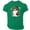 Green #031, variant on Mens Halloween Shirts Skeleton Castle Print Short Sleeve Fall Costumes Bat Graphic Crew Neck Spooky Funny Tees 3XL
