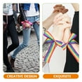 thumbnail image 4 of 6pcs Rainbow Ribbon LGBT Ribbon Gift Packing Ribbon DIY Bowknot Making Ribbon, 4 of 9