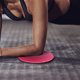 thumbnail image 5 of Esterilla de yoga para arrodillarse, antideslizante, accesorio, cojín de apoyo, deportiva, redonda, morada, de gel de sílice, para fitness, 5 of 6