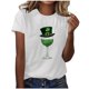 thumbnail image 1 of Camisas de Manga Corta para Mujeres Moda Casual Mujeres Camisa de Impresión Casual Cuello Redondo Pullover Tee Blusas de Manga Corta Casuales para Mujeres, 1 of 5