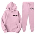 thumbnail image 4 of New York Sweat Suits for Womens 2 Piece 2026 Fall Winter Trendy Hoodie and Jogger Sweatpants Matching Set Streetwear, 4 of 4