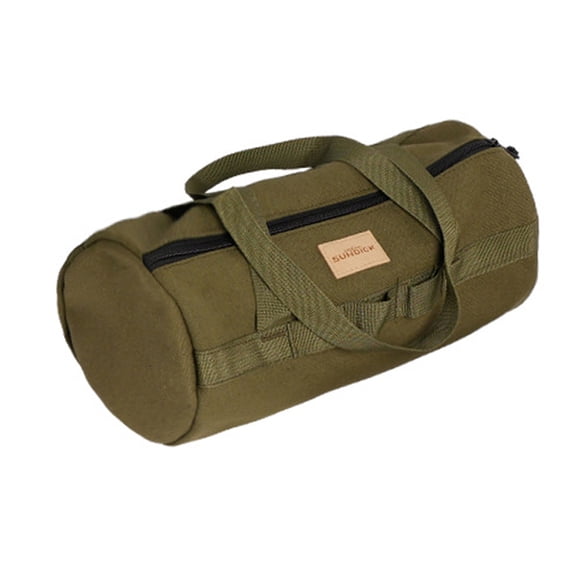 Camping Tent Peg Ground Nail Storage Bag Tent Hammer Long Ground Nail Storage Bag Portable Canvas Tent Install Tools Organizer