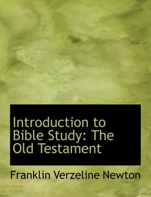 Introduction To Bible Study: The Old Testament (Large Print) (Paperback ...