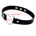 thumbnail image 3 of Qarigey Collar de cuero para mujer, cuello en forma de corazón, gargantilla de PU ajustable, estilo punk, joyería para el cuello, negro Ropa, zapatos y accesorios Miscelánea Negro 40x1.8 cm Qarigey AP1356-01B, 3 of 6